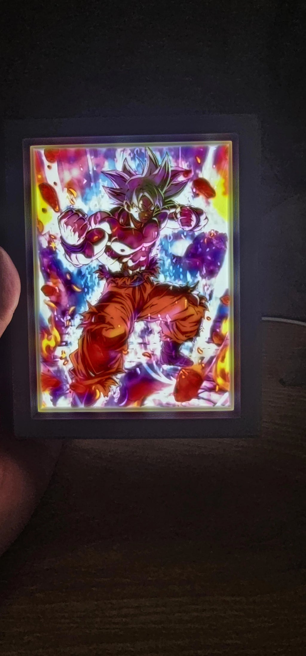 Custom Photo Lithophane Light Frame – Personalized Picture Gift