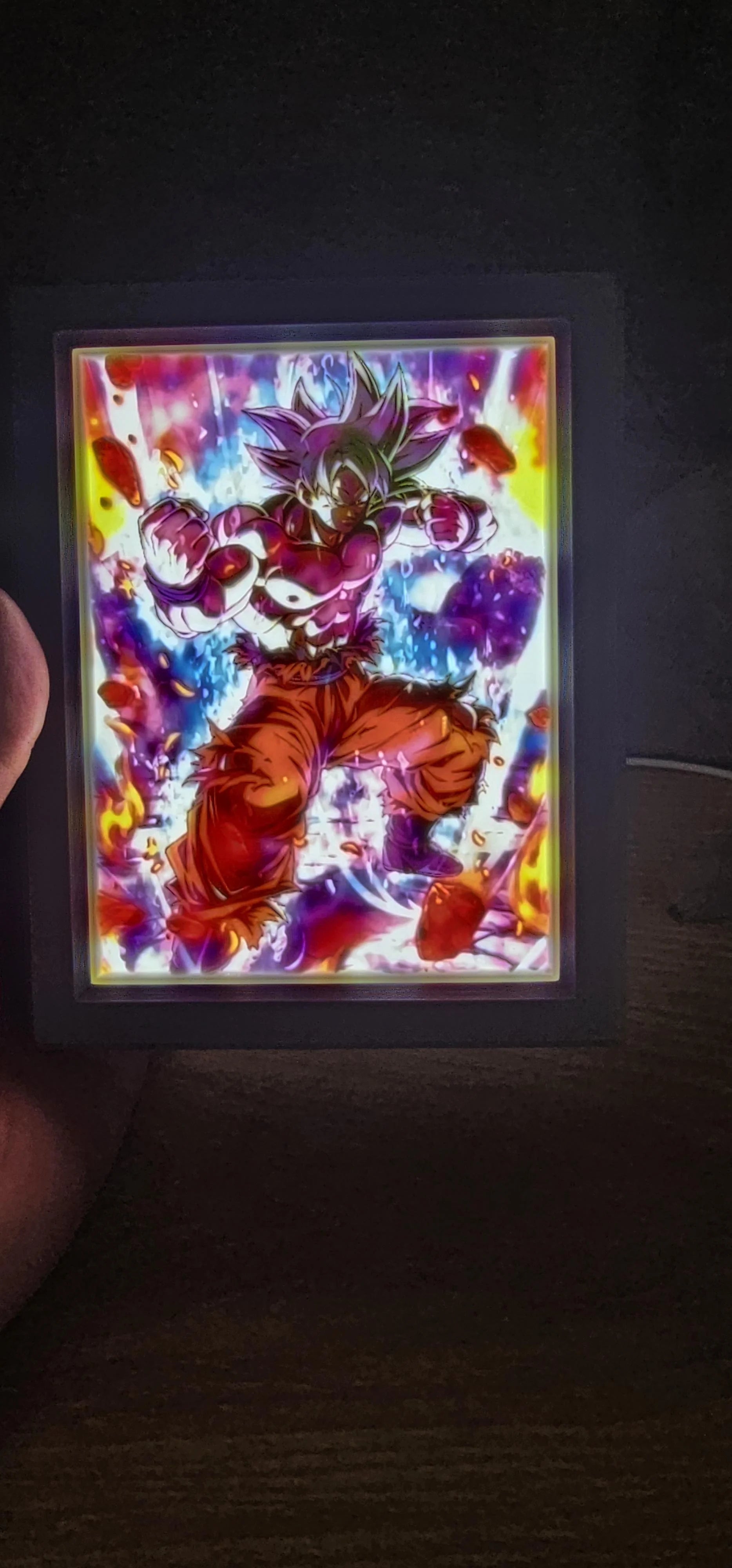 Custom Photo Lithophane Light Frame – Personalized Picture Gift